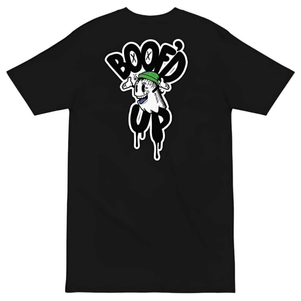Boof'd Up Men's Black Tee image 1