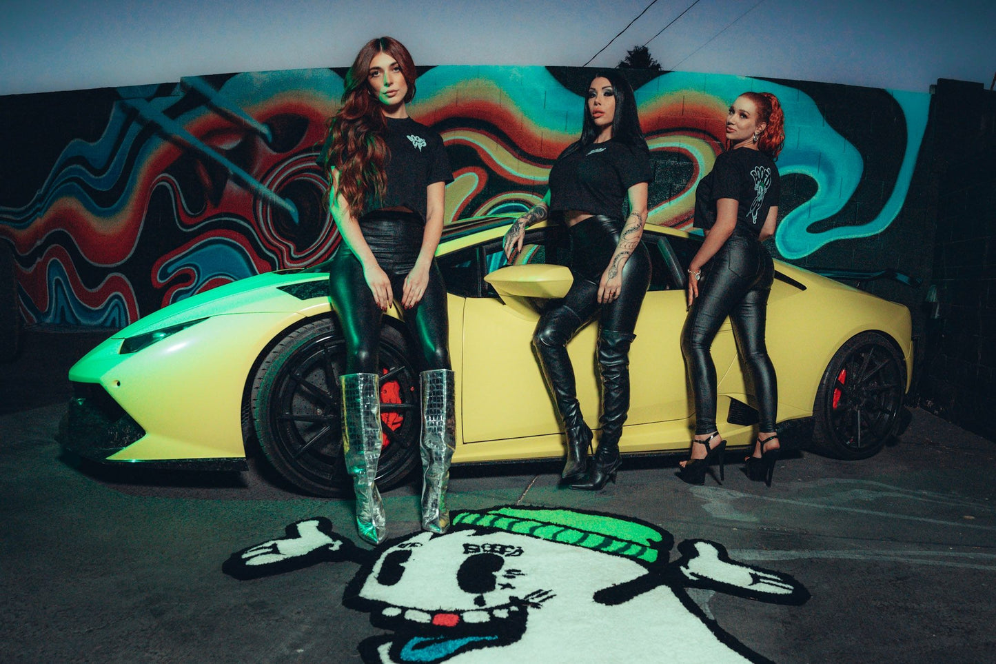 Boof'd Up Women's Black OG Crop Tee