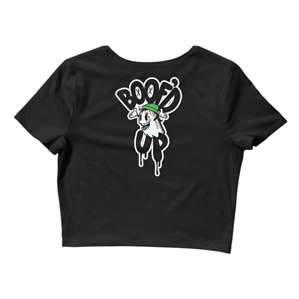 Boof'd Up Women's Black OG Crop Tee
